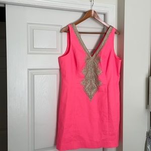 Lilly Pulitzer Hot Pink Dress